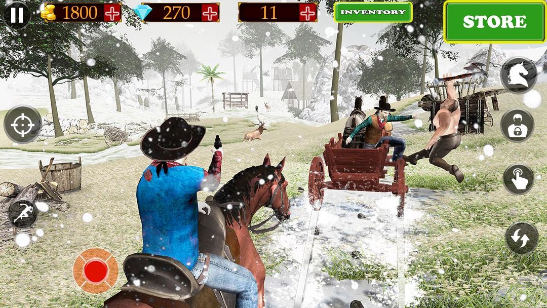 West Dead Redemption Gunfighter- Cowboy Fighter 2 ภาพหน้าจอเกม