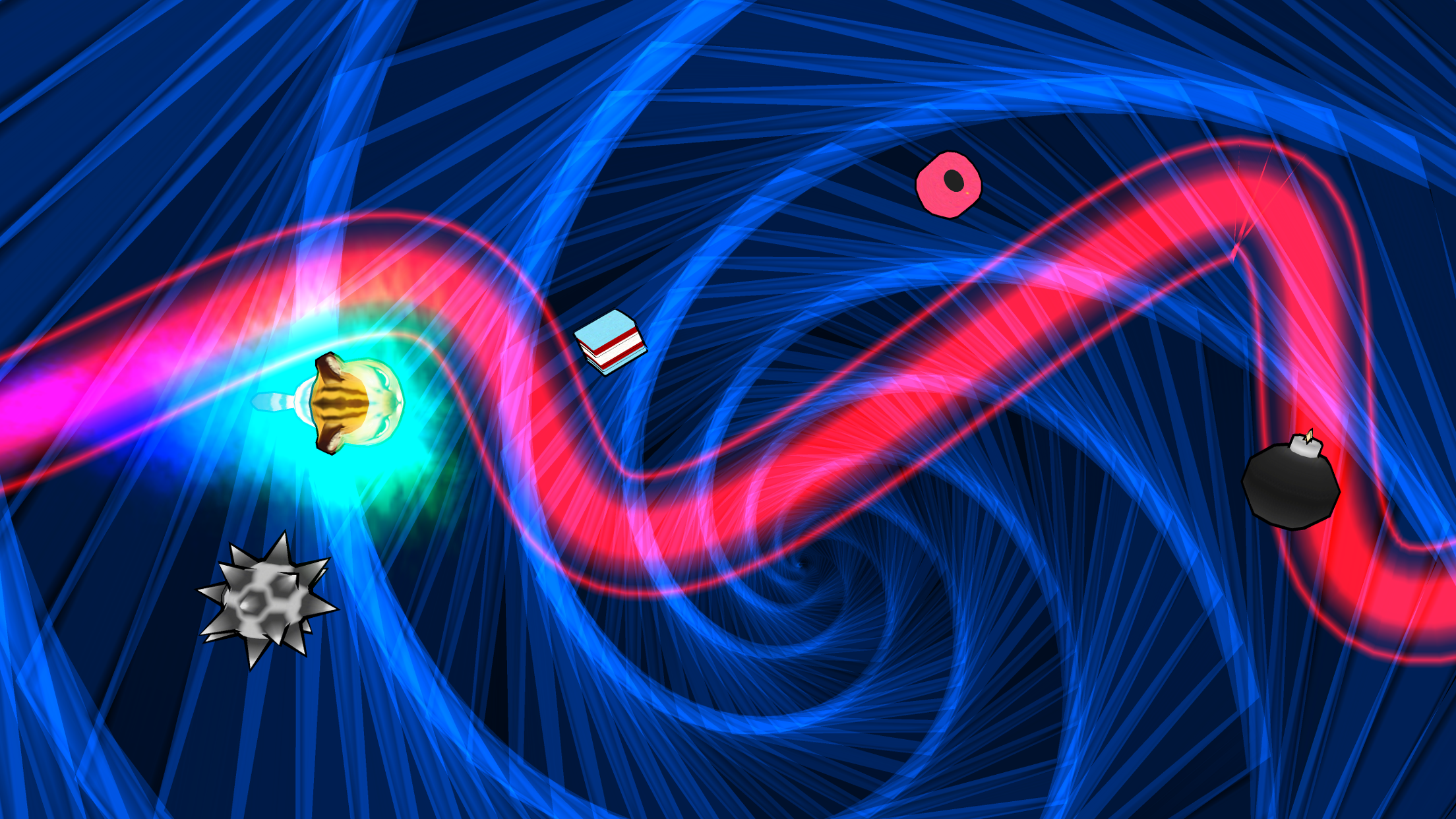 Trippy Kitty - Psychedelic Cat Game Screenshot