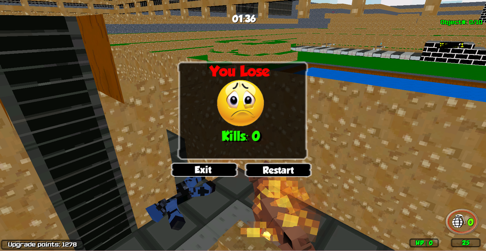 Blocky Combat Swat Offline Game Screenshot