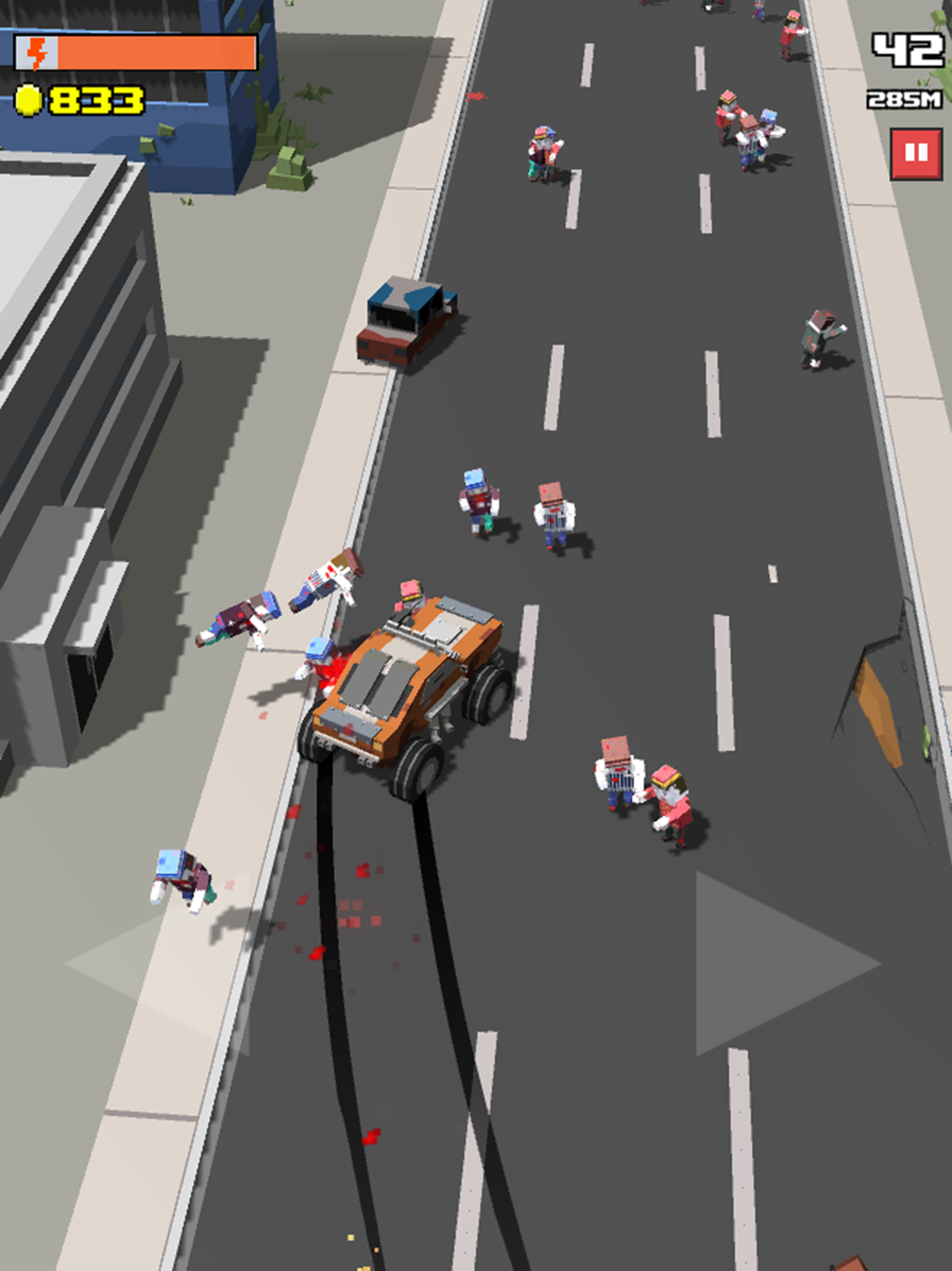 Screenshot of Chaos Road : Zombie Shooter Survival