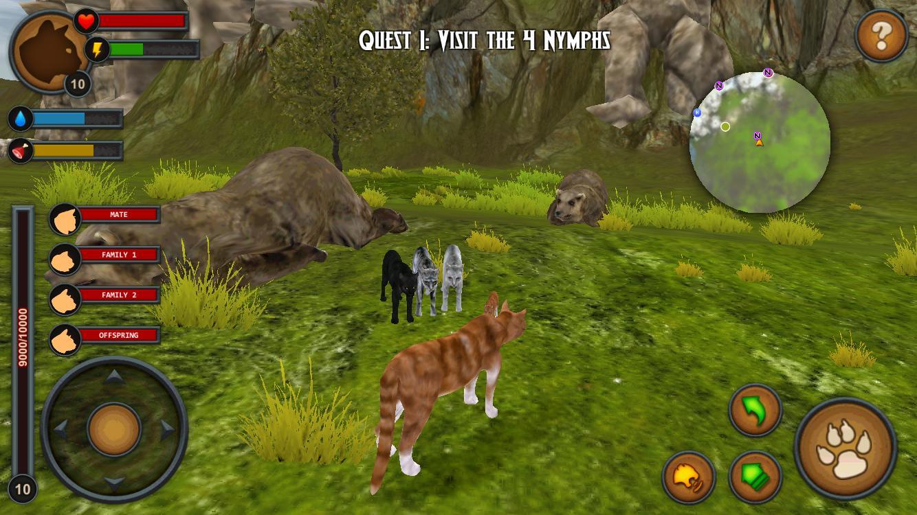 Cats of the Forest 遊戲截圖