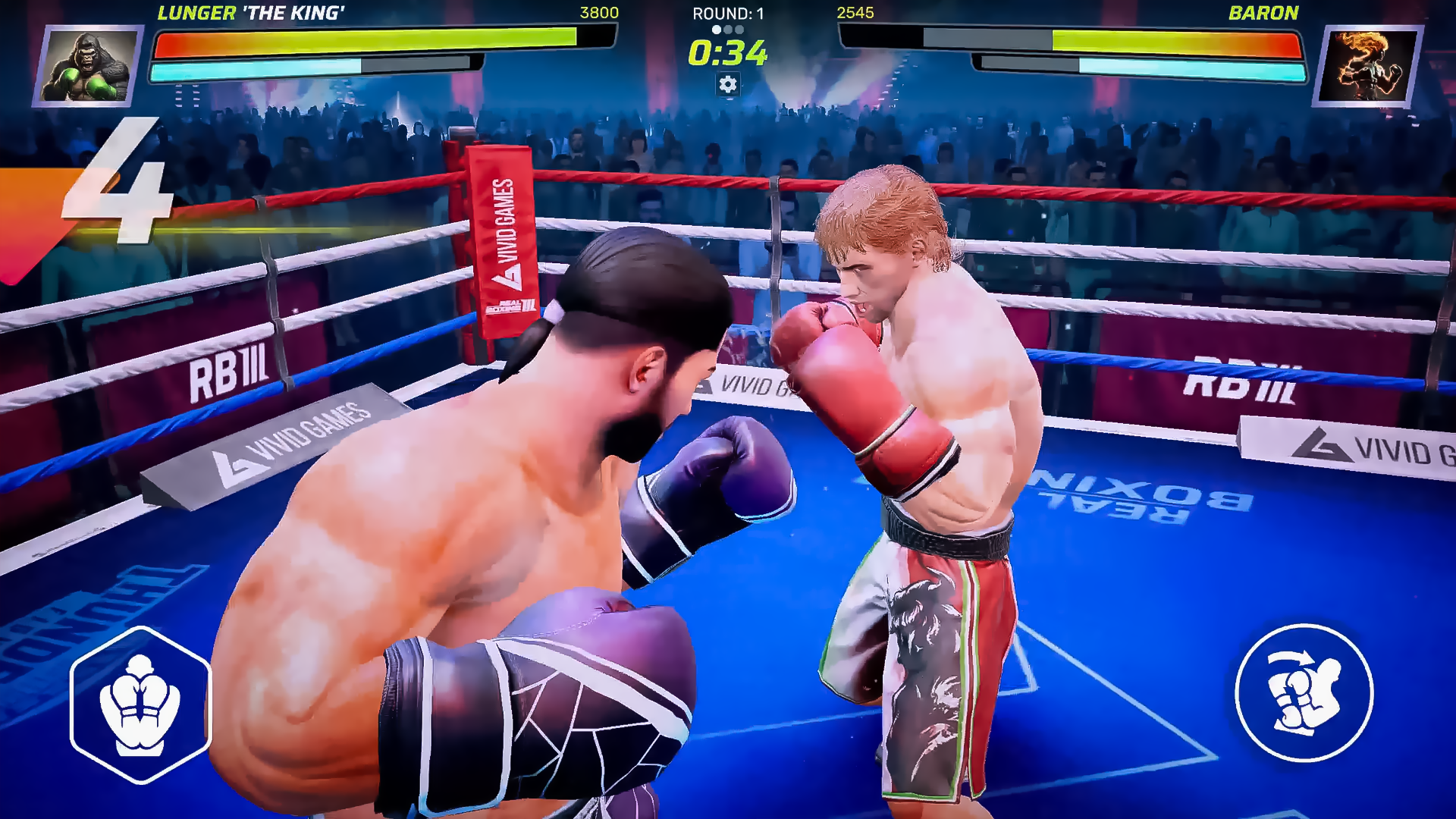 Real Boxing 3 Game Screenshot