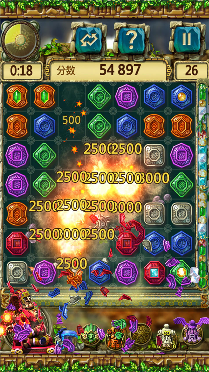 蒙特祖玛3（内购版） ภาพหน้าจอเกม