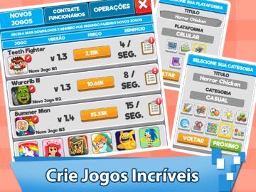 Captura de Tela do Jogo Video Game Tycoon - Magnata