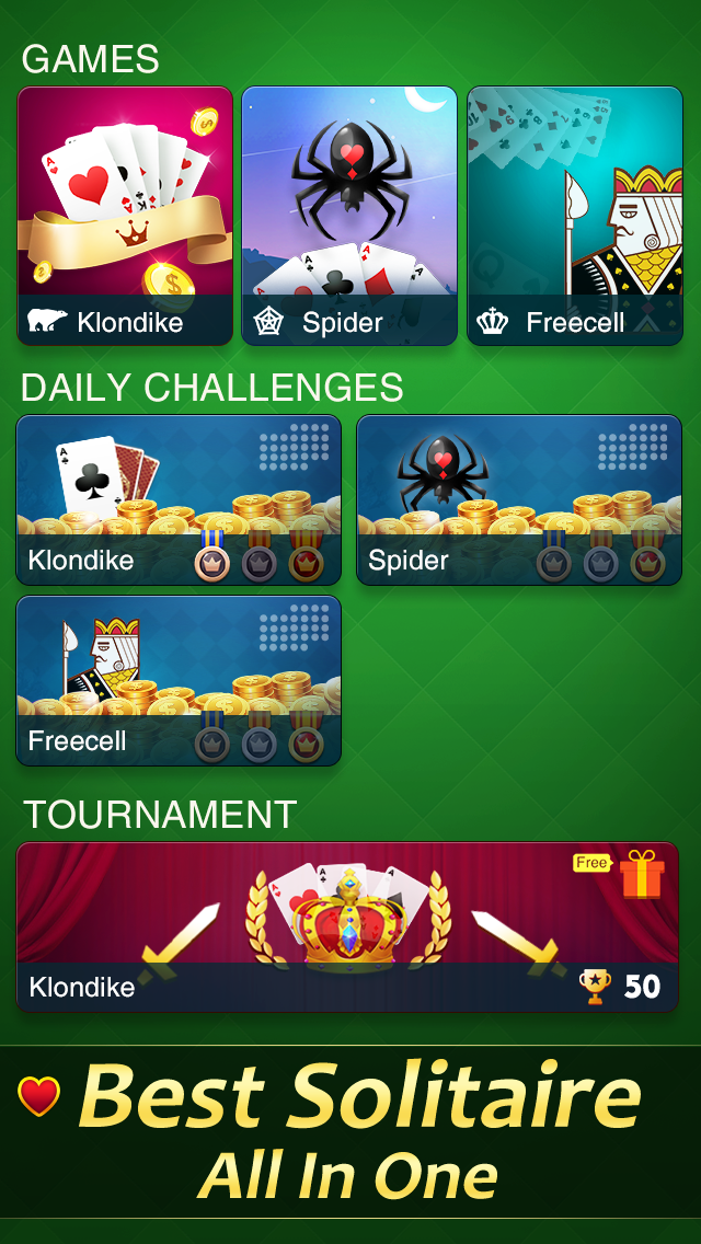 Cuplikan Layar Game Solitaire Collection