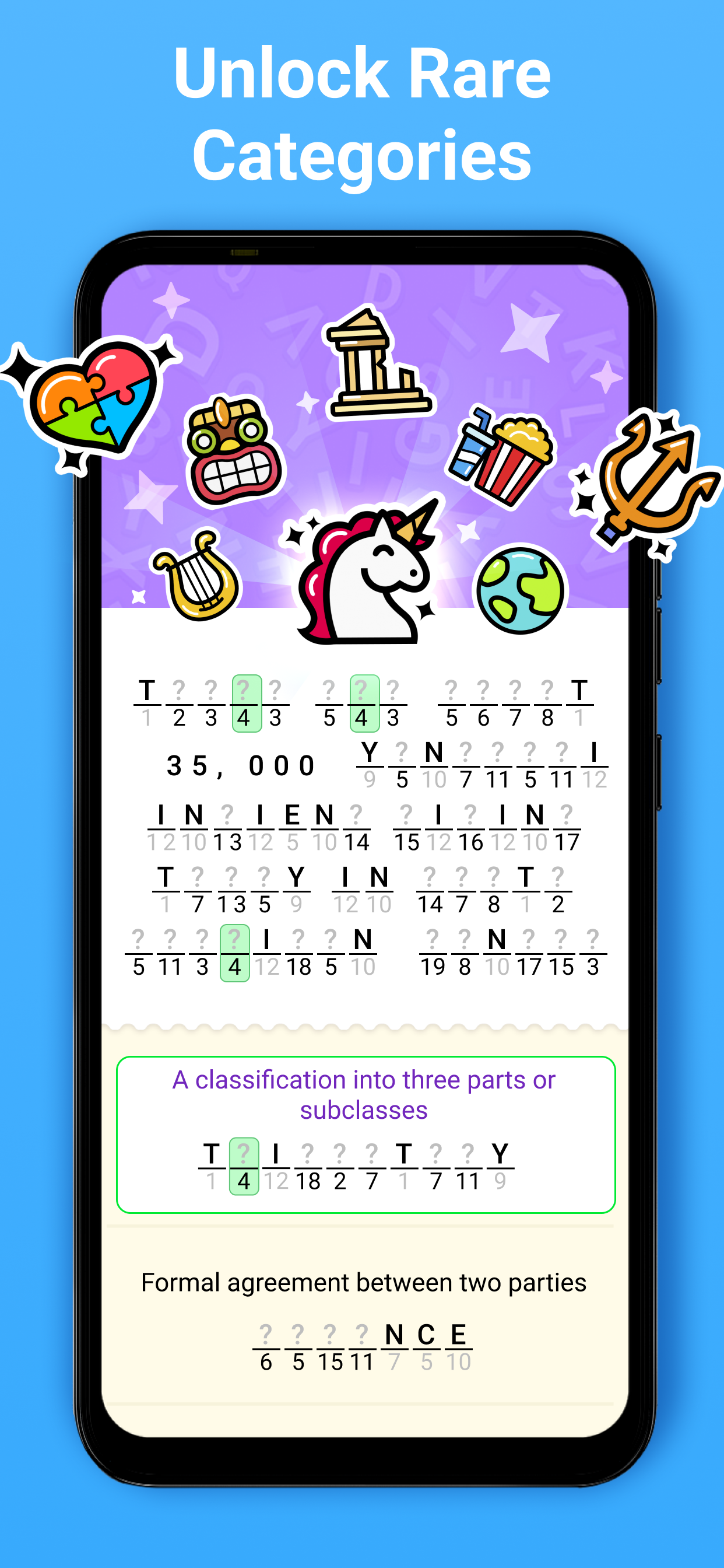 Screenshot of Figgerits - Word Puzzle Game