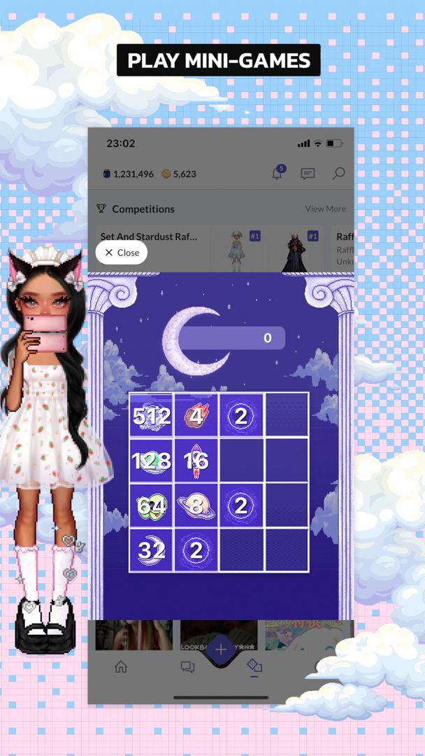 Screenshot of Everskies: Virtual Dress up