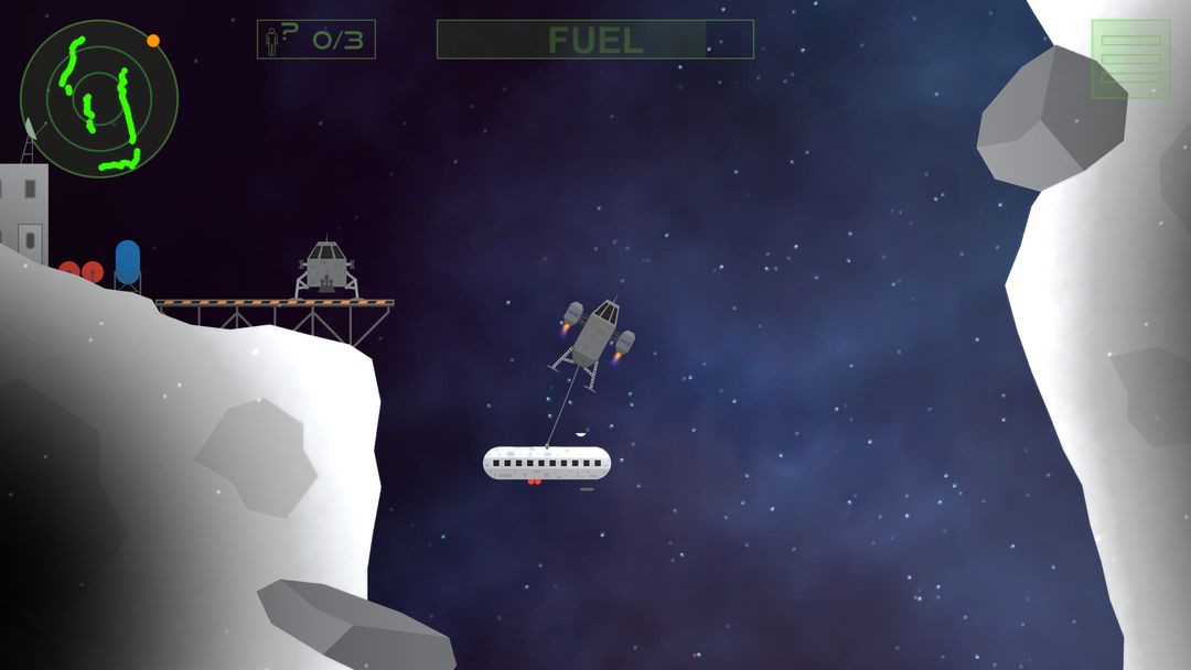 Lunar Rescue Mission: Spacefli ภาพหน้าจอเกม