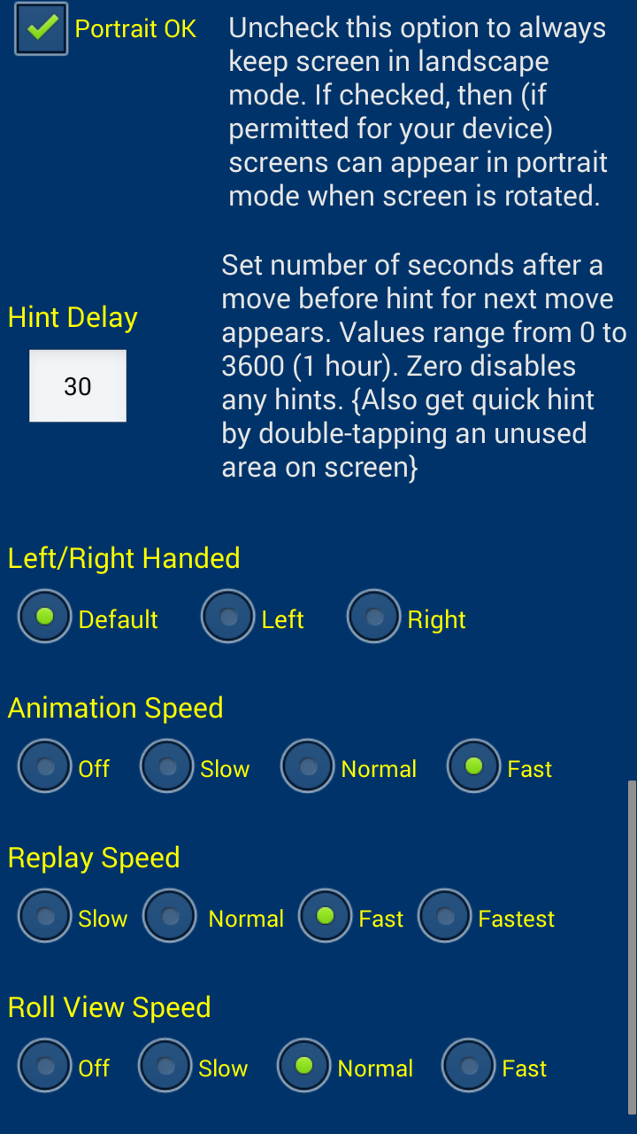 Stellar Solitaire Game Screenshot