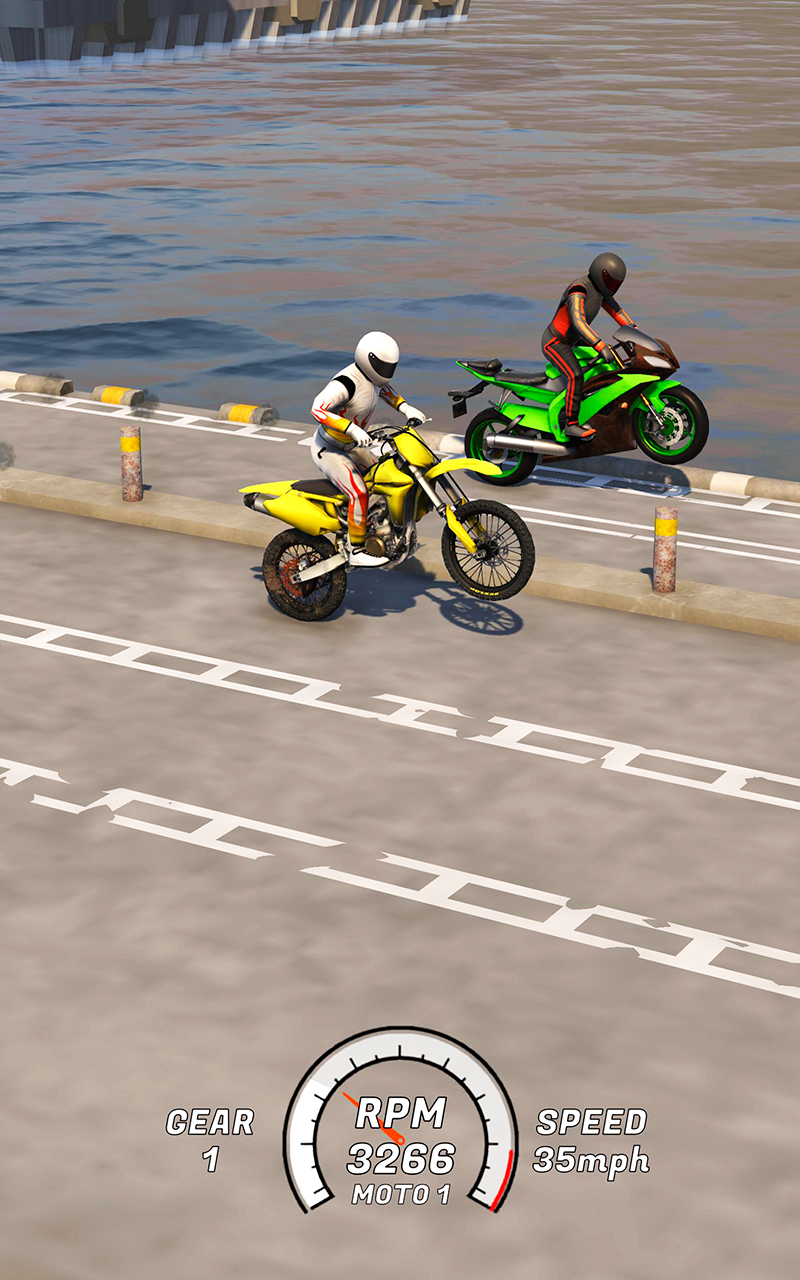 Screenshot 3 of Motorcycle upgrade: Speed Race 