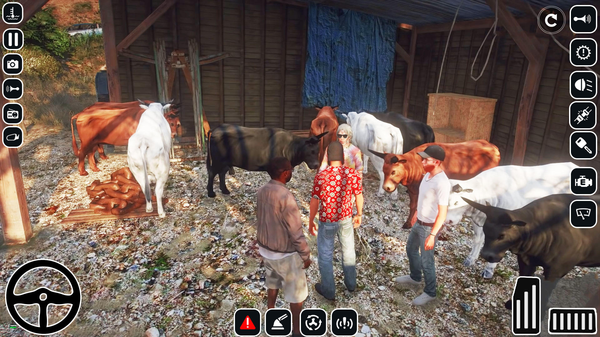 Animal Transport Cargo Truck Game Screenshot