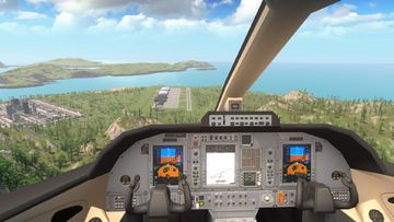 Airplane Flight Simulator Game Screenshot