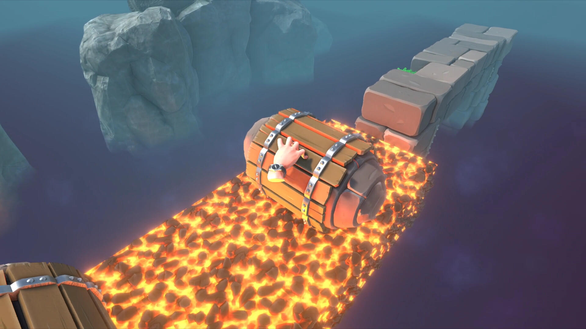 Super Adventure Hand Game Screenshot