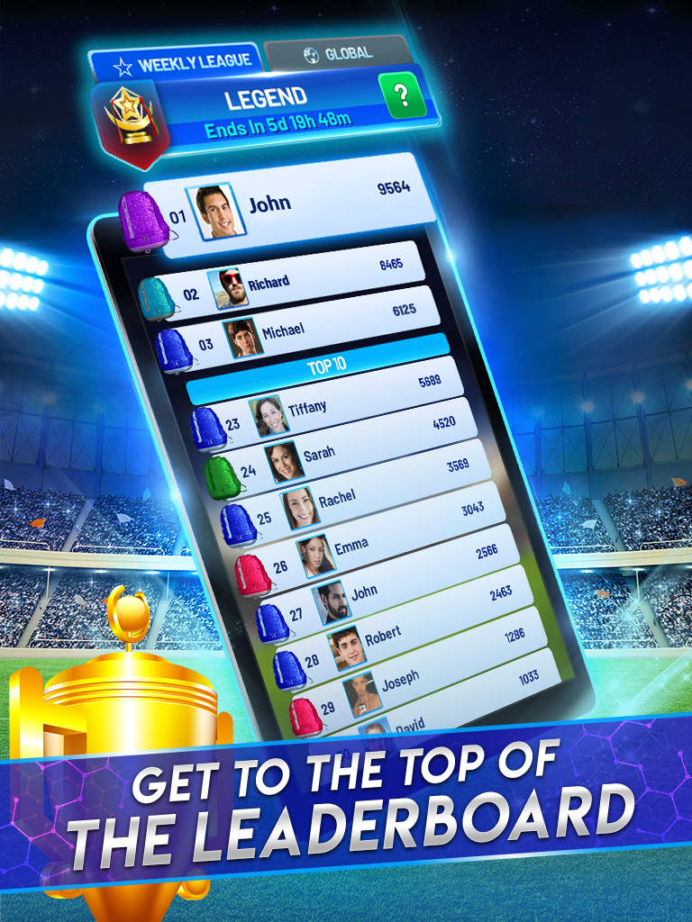 Ronaldo: Soccer Clash Game Screenshot
