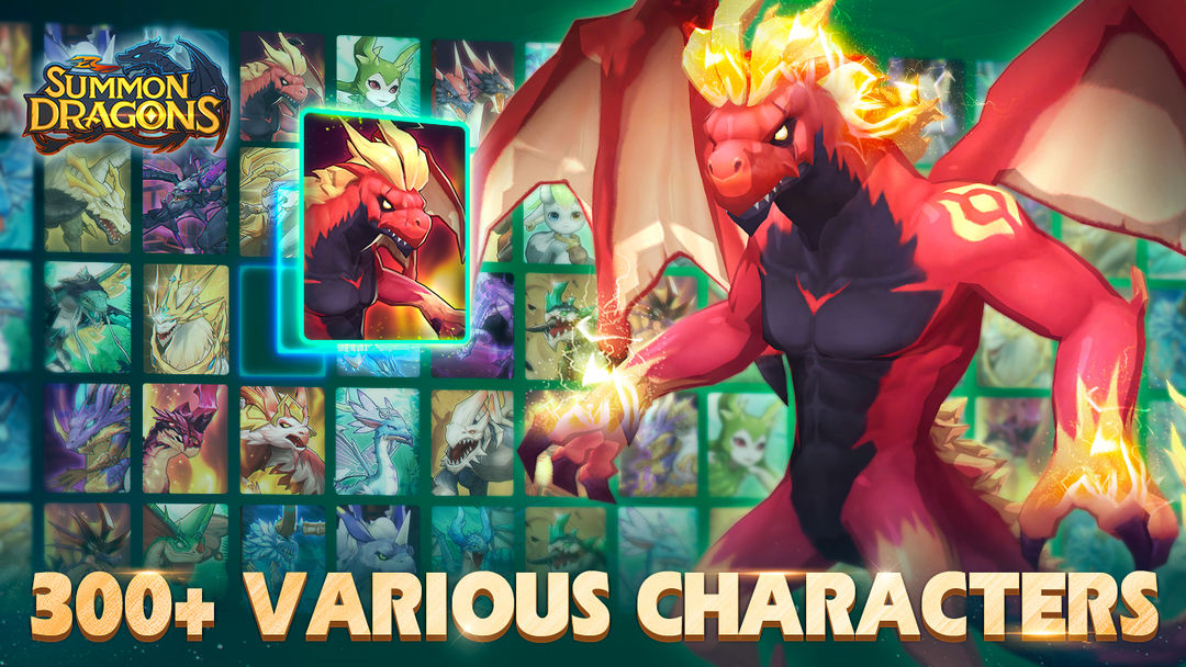 Summon Dragons screenshot game