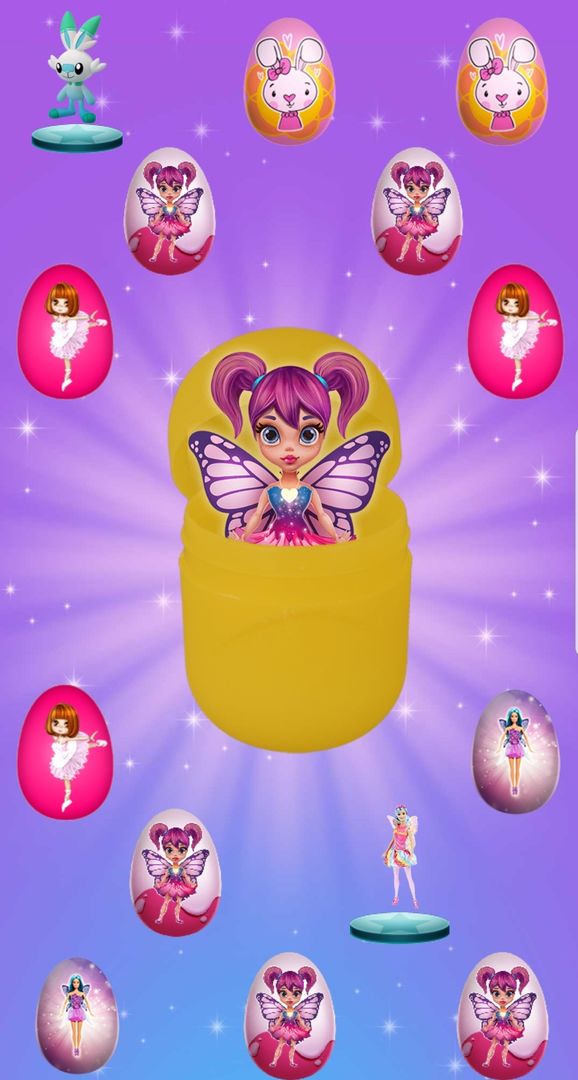 Surprise eggs dolls screenshot game