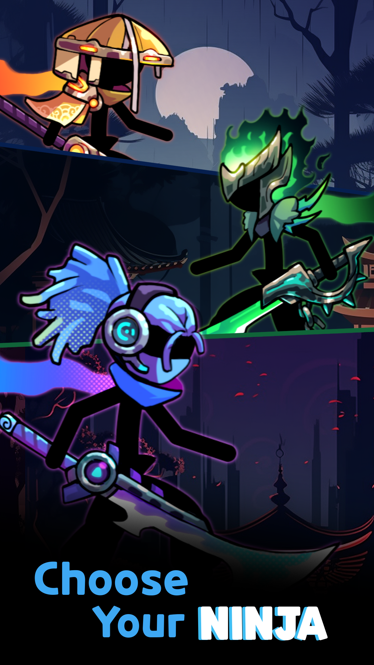 Ninja Shadow Fighter Revenge ゲームのスクリーンショット