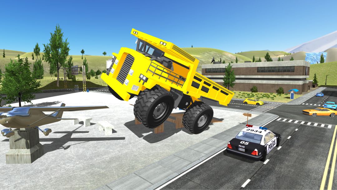 Screenshot of Offroad Construction Truck Driving