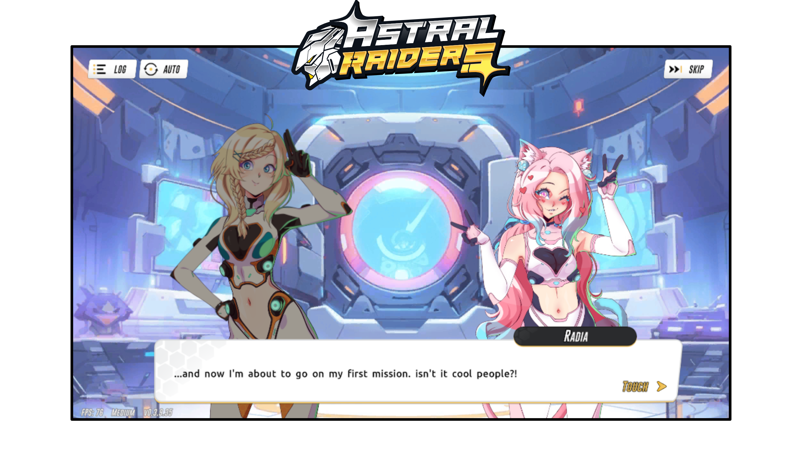 Screenshot of Astral Raiders