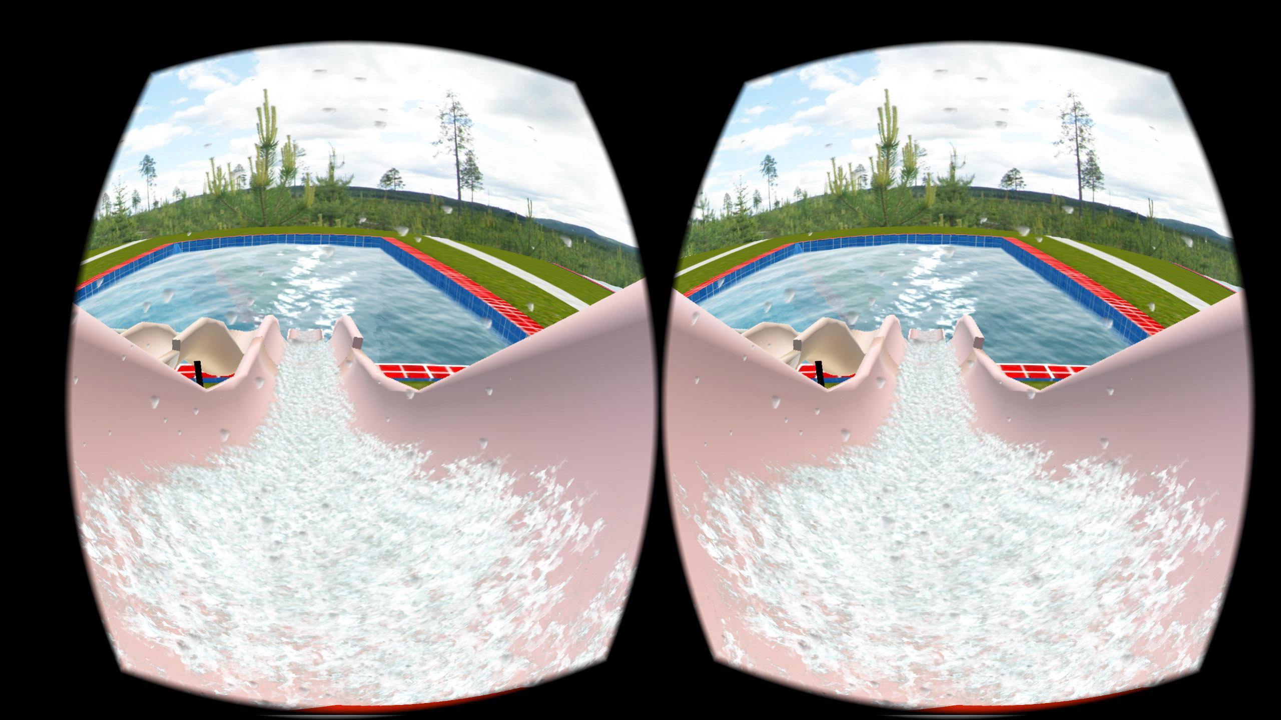 VR Water Park Water Stunt Ride Game Screenshot