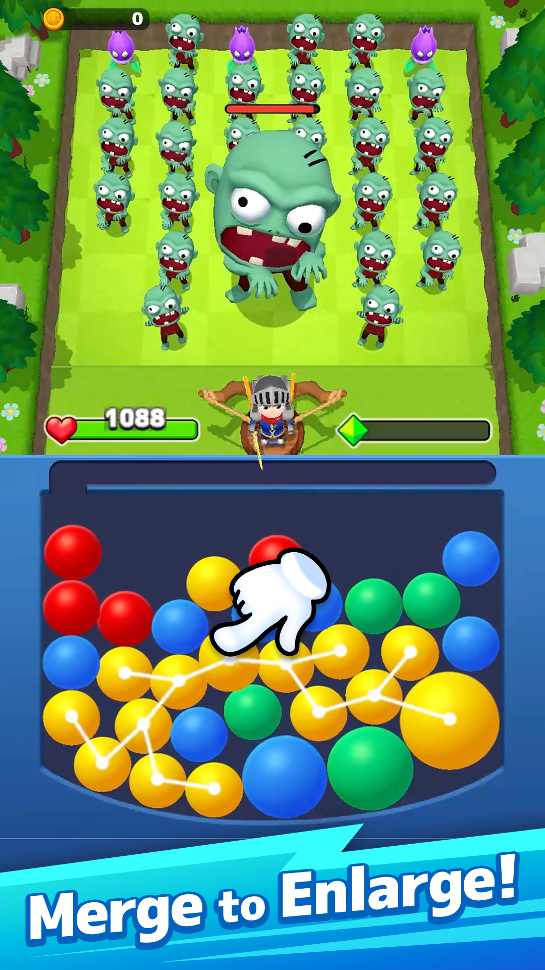 Merge Shooter Game Screenshot