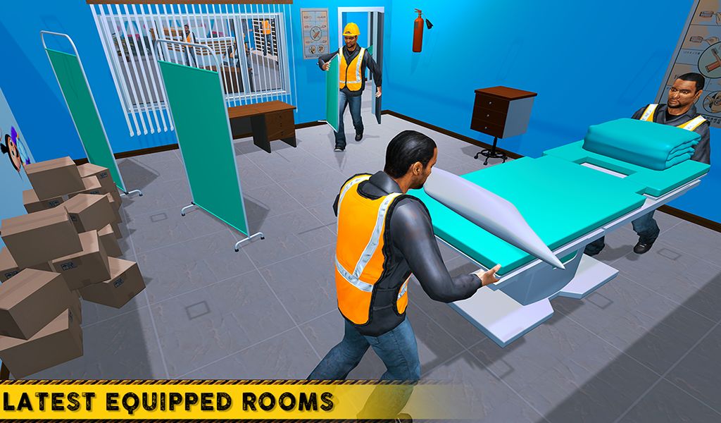 City Hospital Building Constru screenshot game