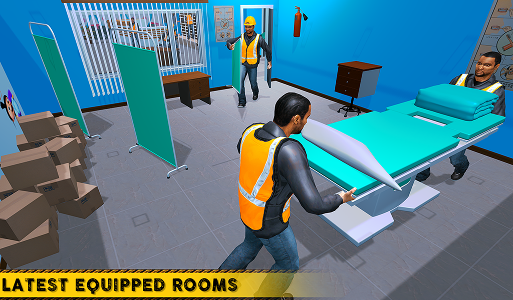 City Hospital Building Constru Game Screenshot