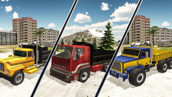 Heavy Transporter Cargo Truck Driver Simulator 3D Game Screenshot