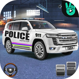 Jogo Police Car Parking no Jogos 360