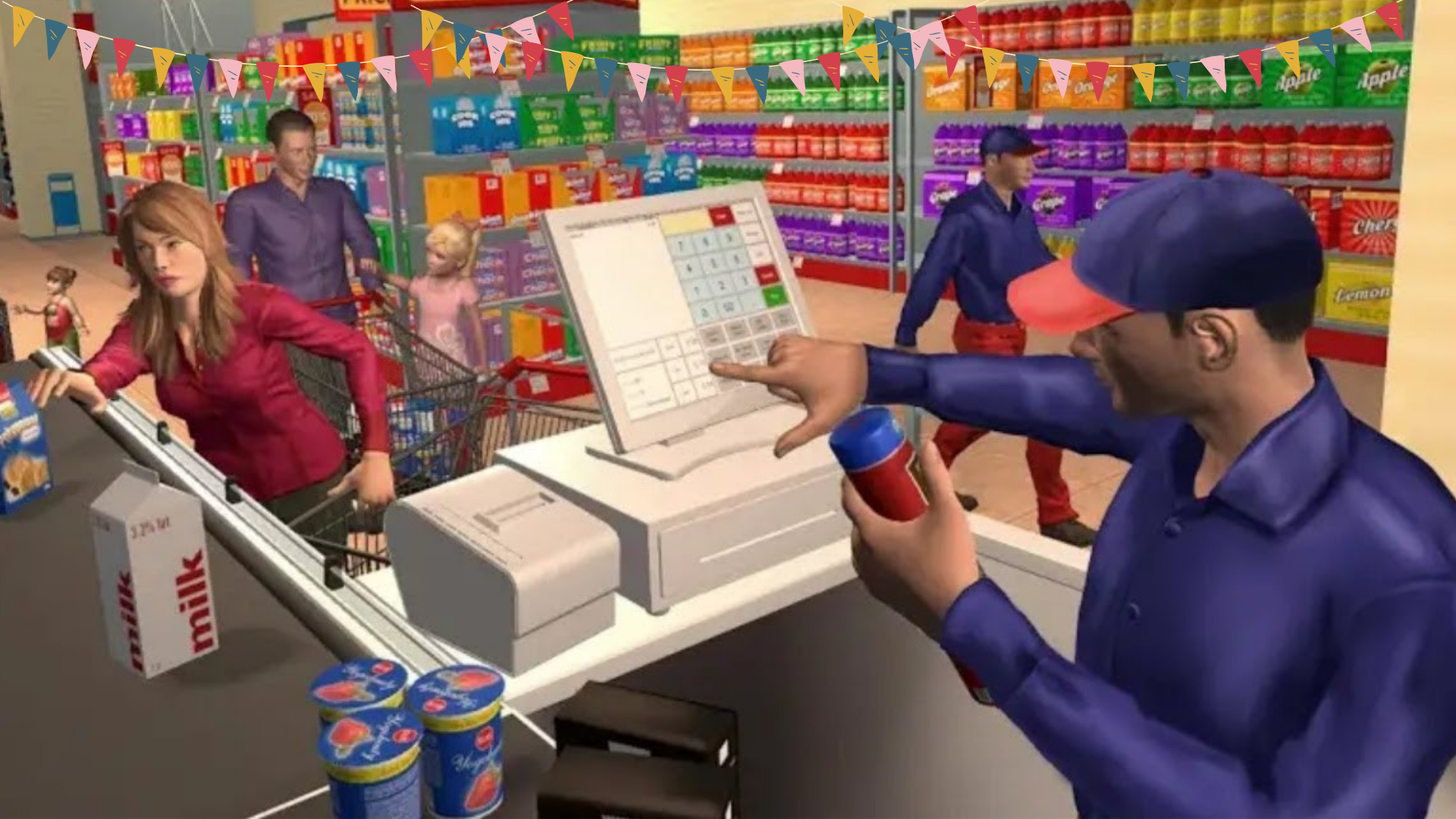 Screenshot 1 of Supermarket Cashier-Mall Shop 1.4