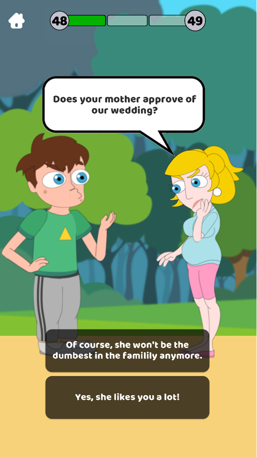 Hey Girl! Game Screenshot