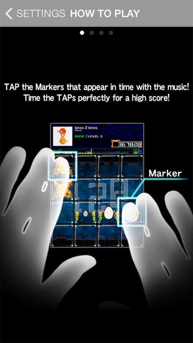 Скриншот игры jubeat plus