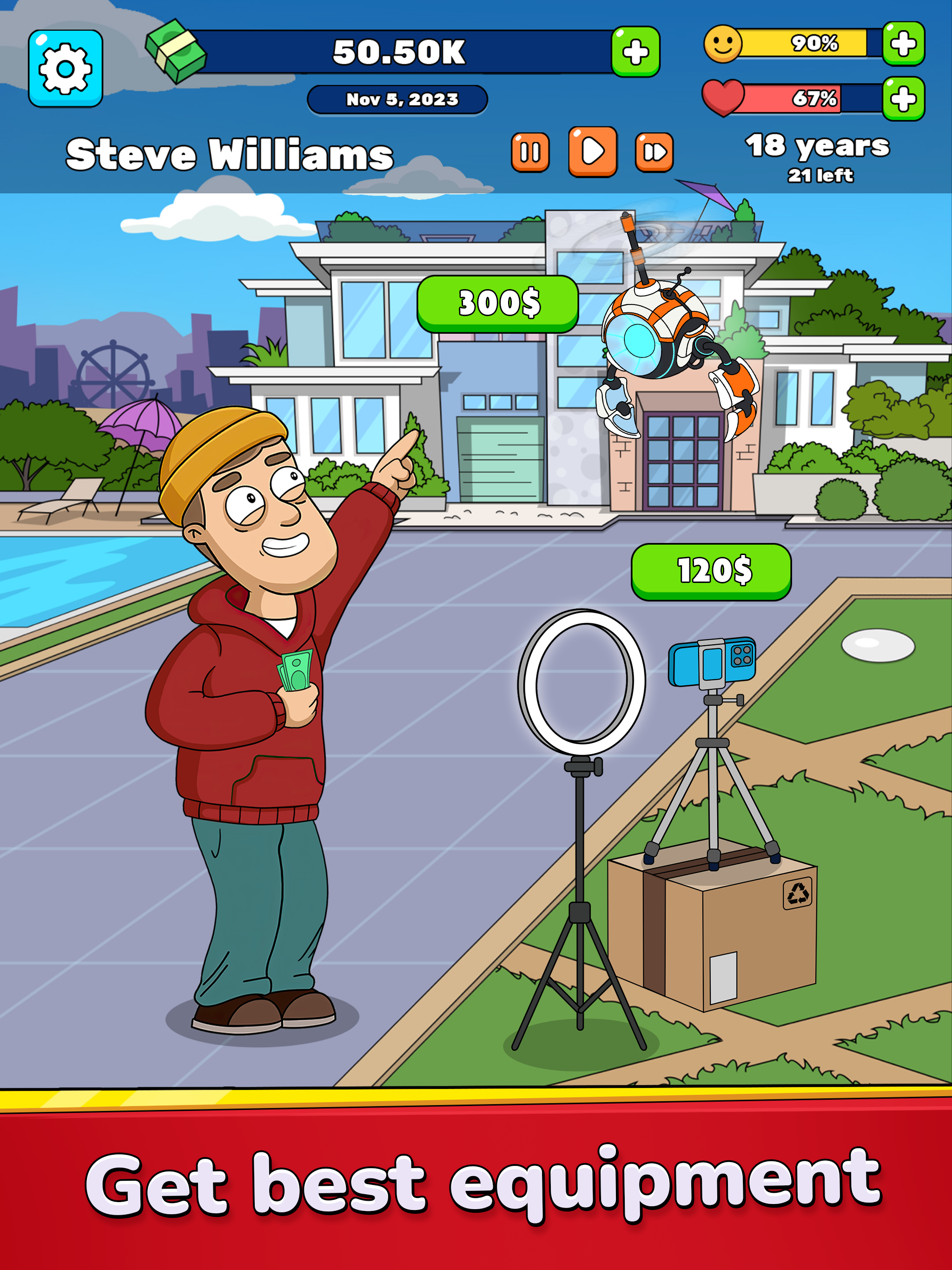 Screenshot 9 of Vlogger: Viral Streamer Guy 