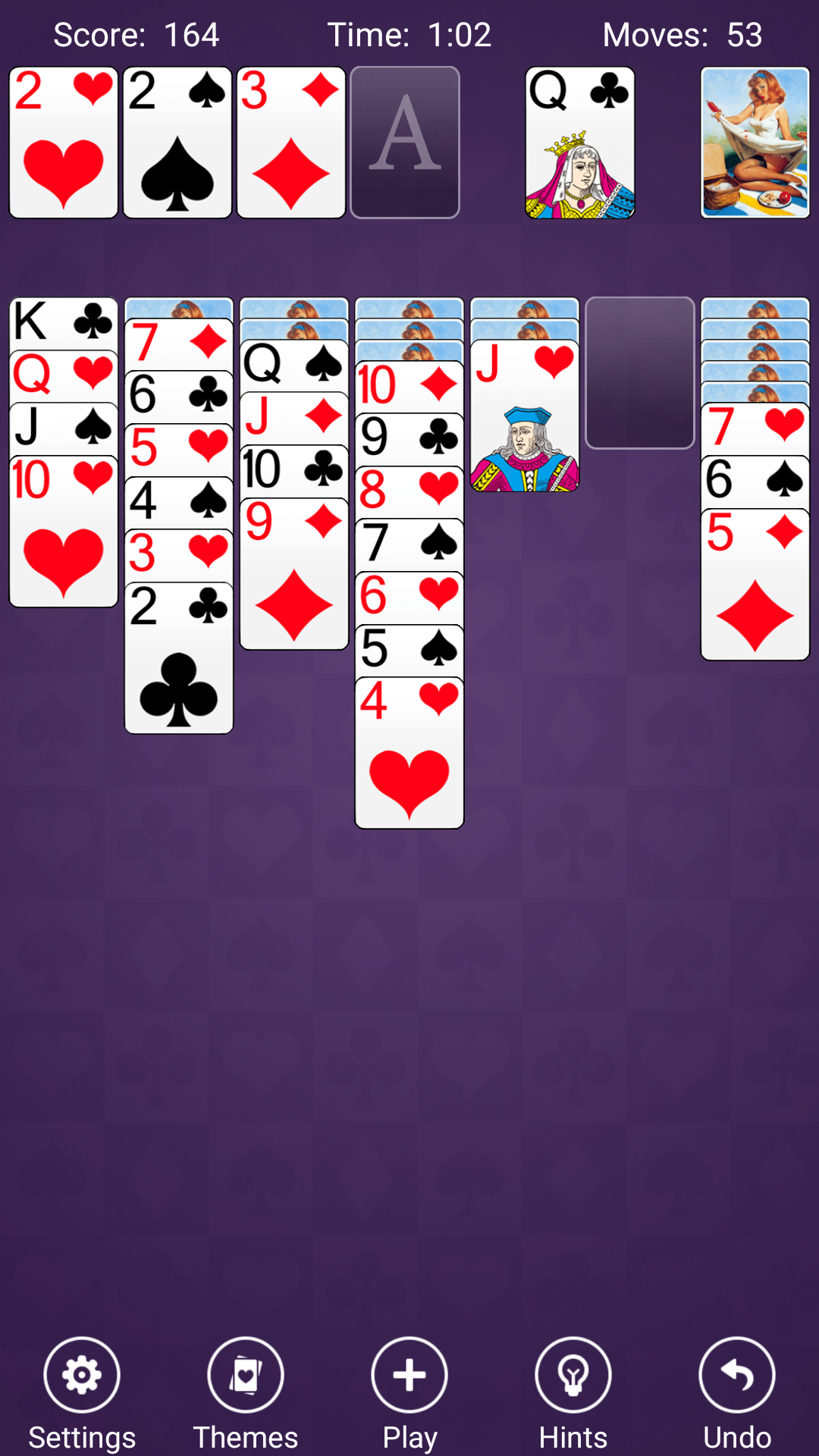 Solitaire Game Screenshot