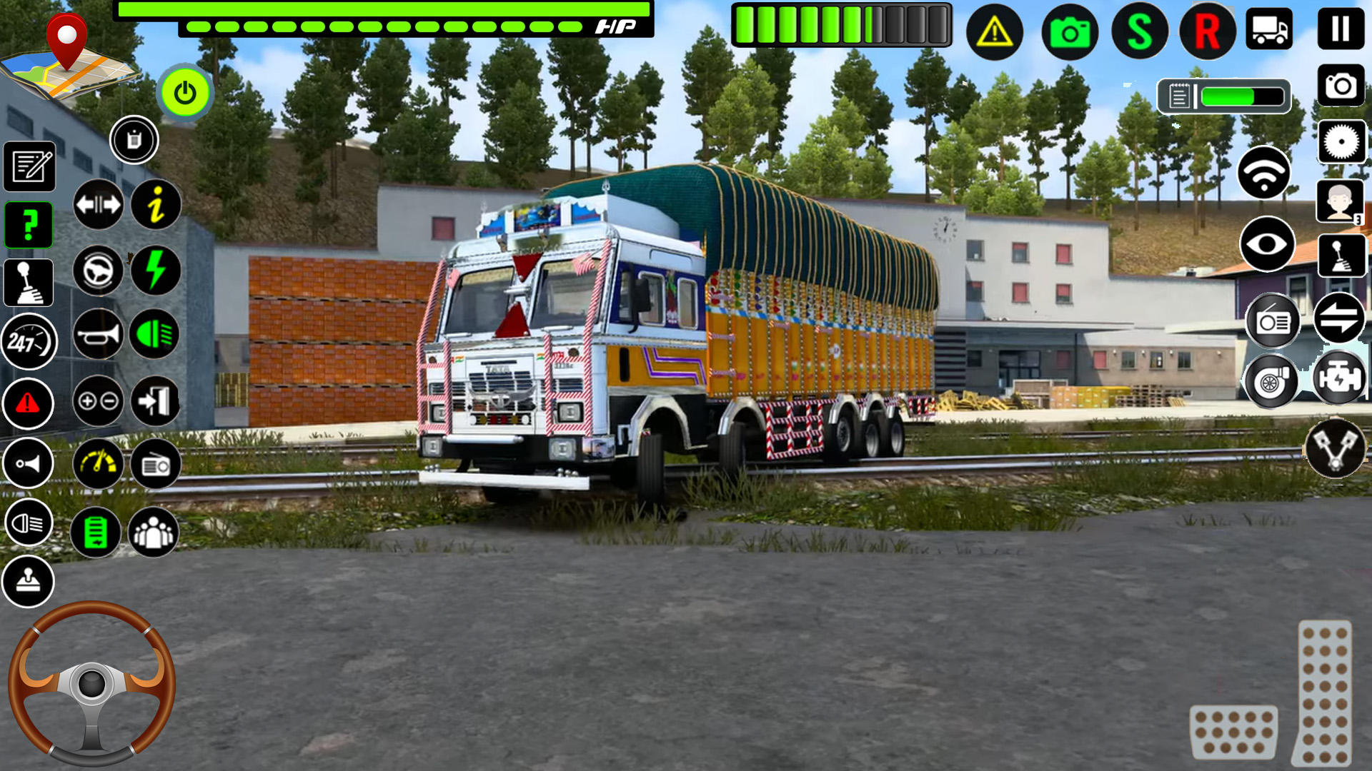 Screenshot 1 of Trò chơi xe tải hạng nặng của Ấn Độ 0.2