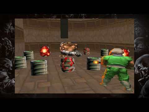 Screenshot of the video of DOOM II