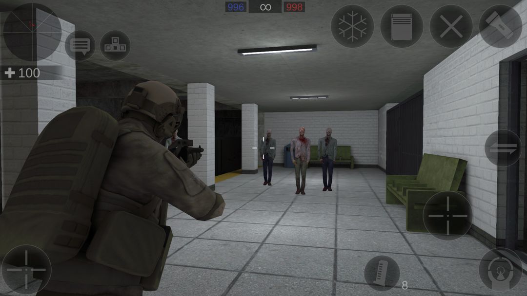 僵尸作战模拟 ภาพหน้าจอเกม