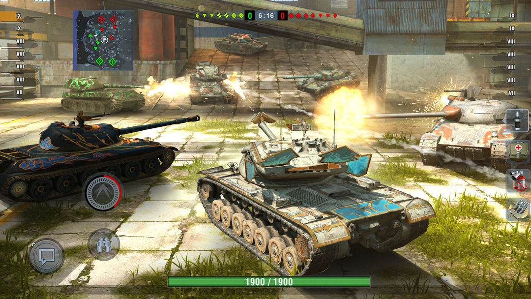 Screenshot of World of Tanks Blitz - PVP MMO