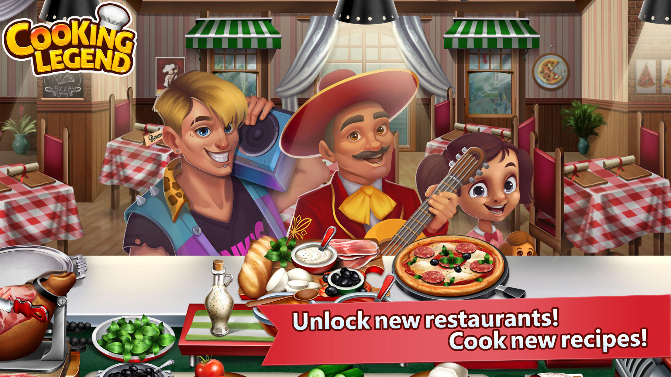 Cooking Legend Fun Restaurant Game Screenshot