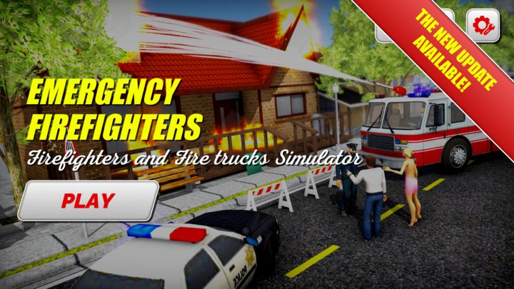 Emergency Firefighters 3D Game Screenshot