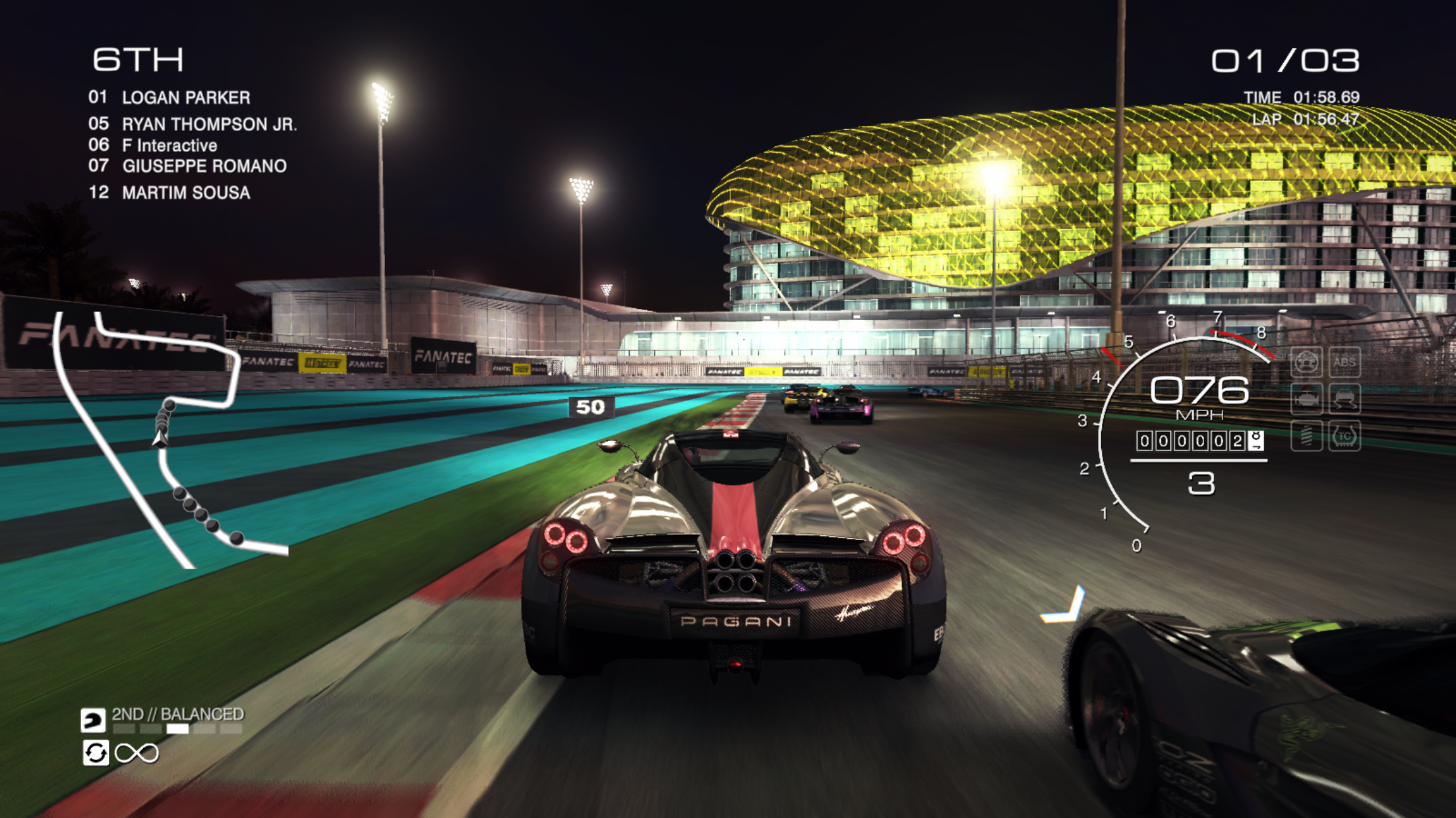Screenshot 1 of GRID™ Autosport — сетевой многопользовательский тест 