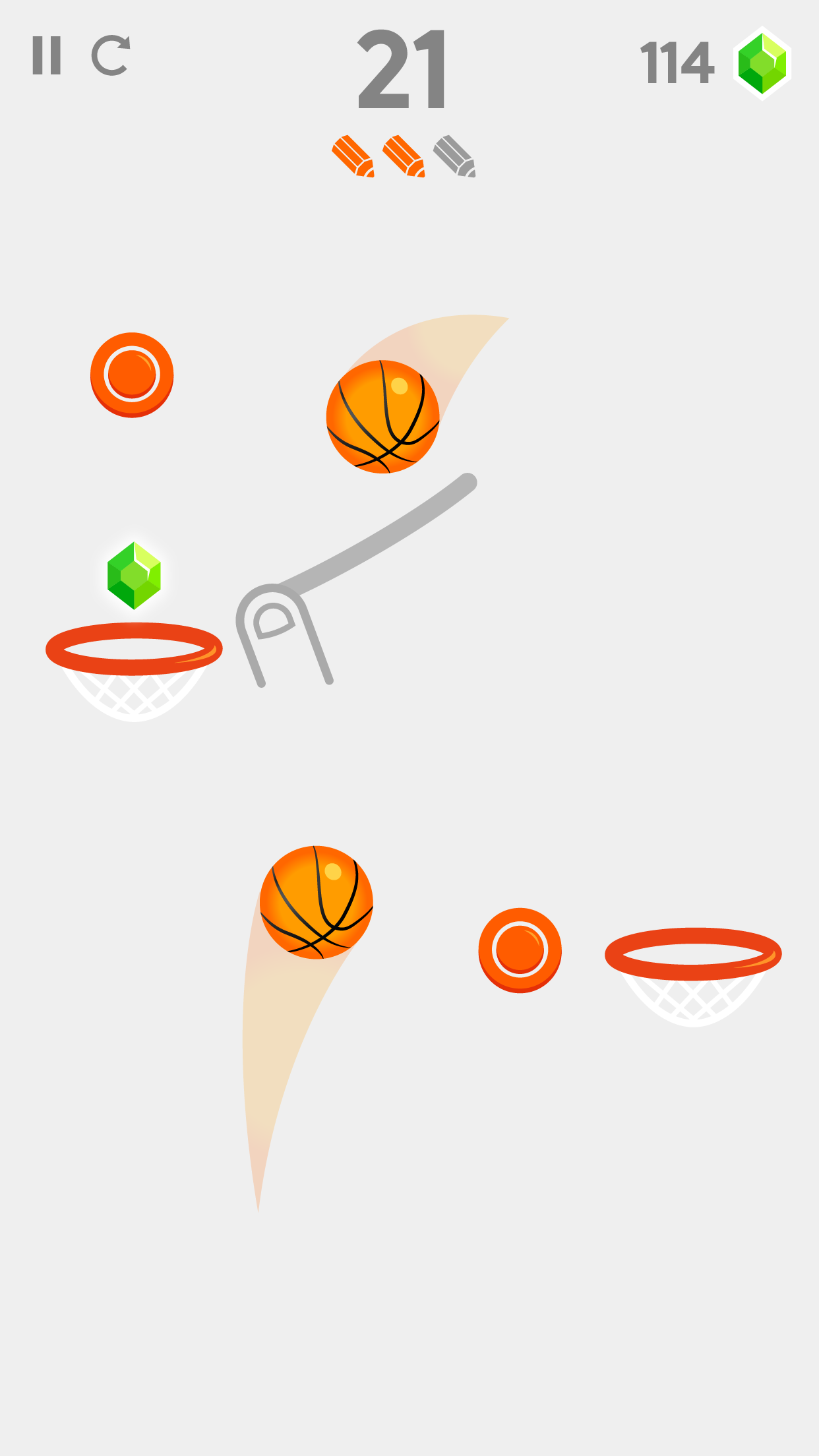 Dunk Line 게임 스크린샷