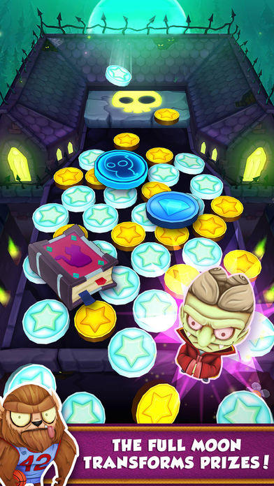 Coin Dozer: Haunted Game Screenshot