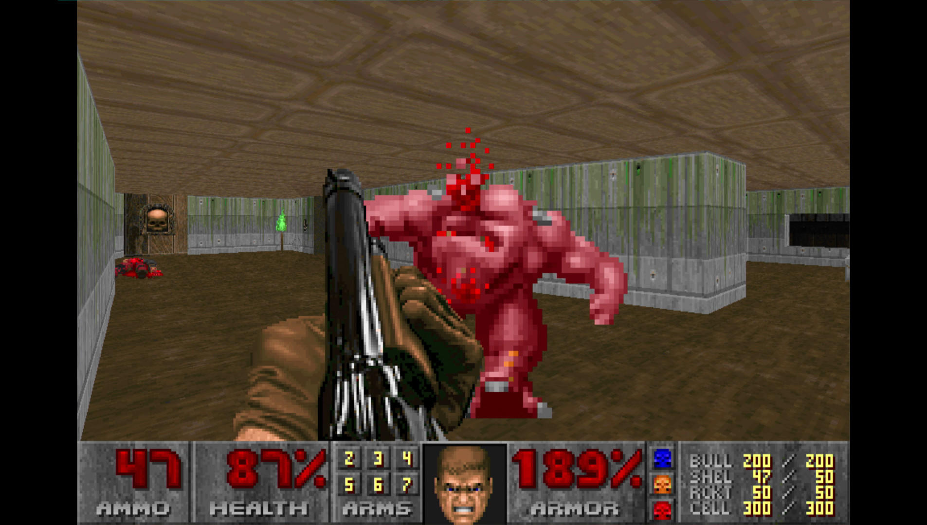 DOOM (1993) ゲームのスクリーンショット