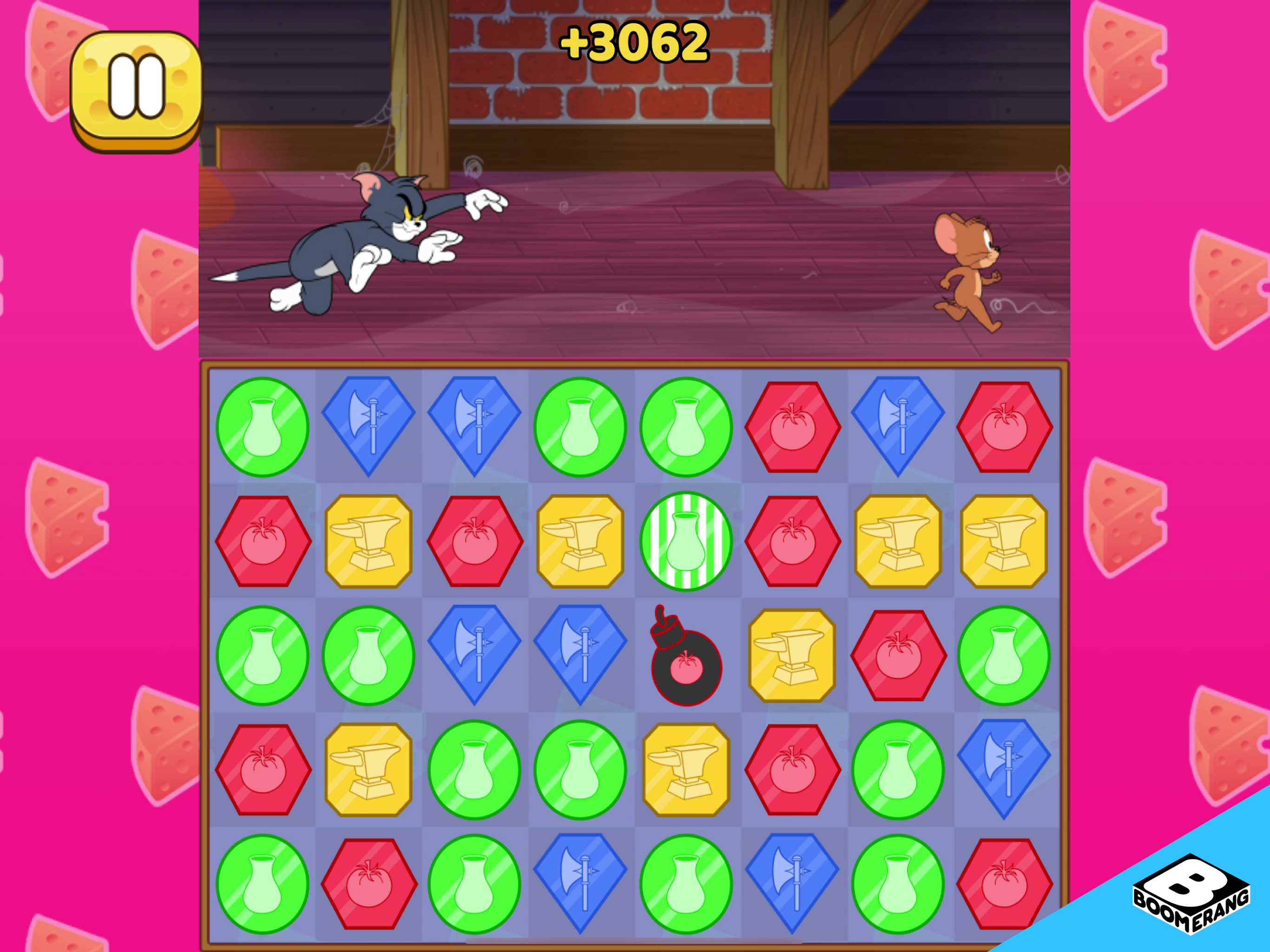 Cuplikan Layar Game Tom & Jerry: Mouse Maze