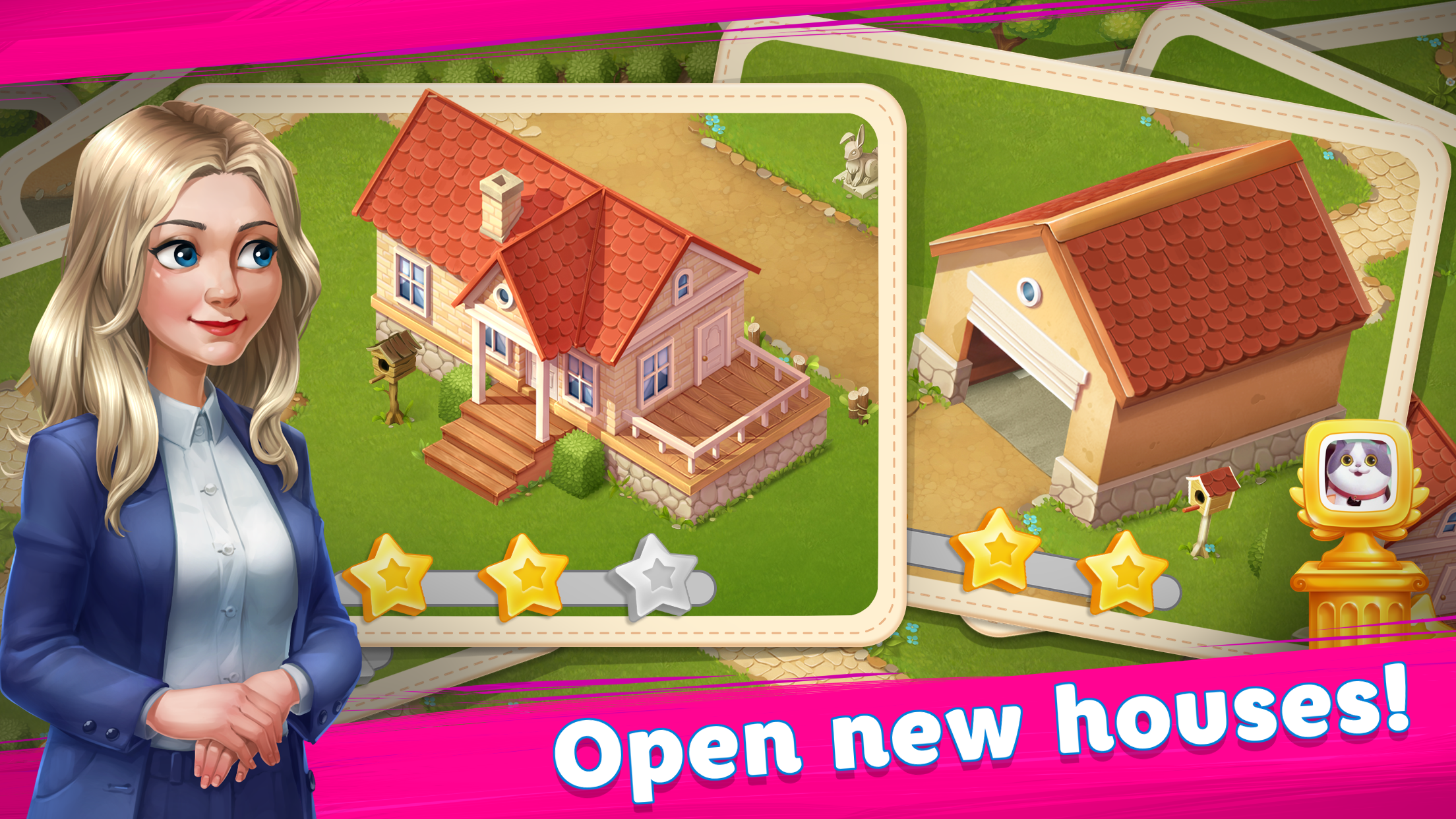Find Differences: Design the M Game Screenshot