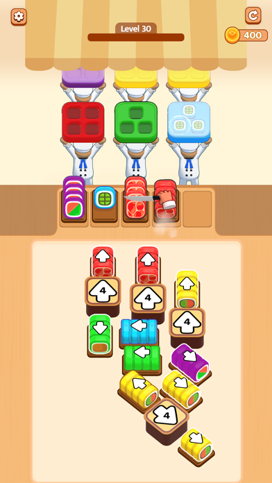 Sushi Craze Game Screenshot