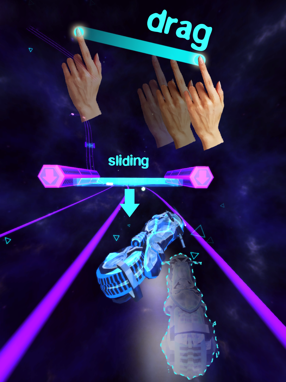 Space Rider 2019 Game Screenshot