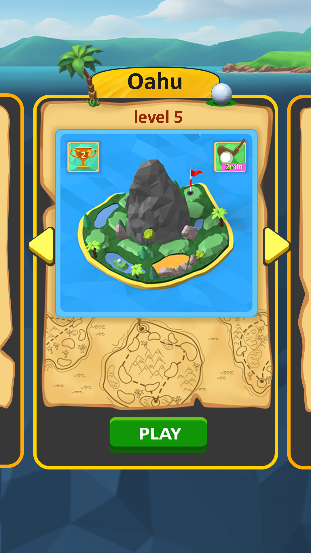 Golf Islands Game Screenshot