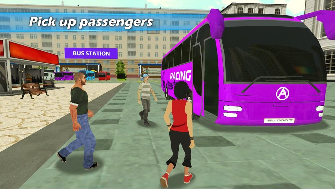 Euro Bus Simulator 2018 게임 스크린 샷